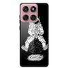 For Motorola Edge 60 60s 5G Glass Case Cartoon Soft Bumper Hard Tempered Glass Back Cover Case For Motorola Edge 60 Fusion Shell