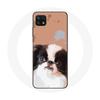 Case for Samsung Galaxy A22 5G Japanese Spaniel Black and White Dog Breed