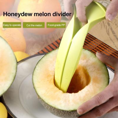 Инструмент для нарезки дыни кубиками Быстрая нарезка фруктов для мускусной дыни Легко моется Можно мыть в посудомоечной машине Кухонный гаджет для дынь и летних закусок