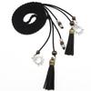 Vintage Tassel Bohemian Waistband Luxury Design Waist Strap Y2K Braided Rope Waist Belt