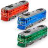 Simulation Scale Rail Vehicle Toy Miniature Train Car Toys Inertial Train Model  Kids Toys