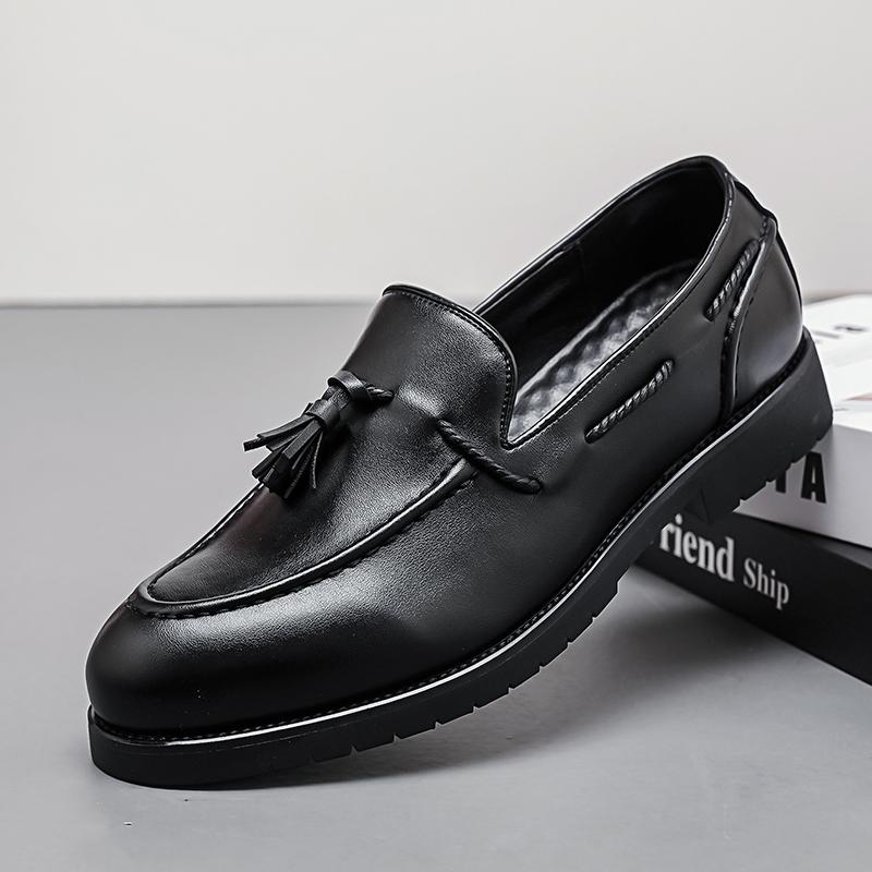 Мода Новые Мужские Очаровательные Остроносые Сине-Зеленые Кисточки Повседневная Обувь Мужская Нарядная Свадебная Выпускная Вечерняя Обувь Лоферы Обувь Zapatos Hombre