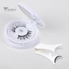 1 Set Magnetic False Eyelashes with Lash Applicator Tool Reusable Single/Double Layer Natural Wispy Fake Lashes Eyelash Clip Women Makeup Tools