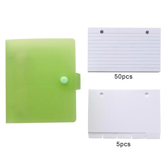 Карточки с подкладкой и держателем для папок с кольцами. Дизайн с предварительно перфорированными отверстиями. Компактный размер. Портативный. Широкая портативность.