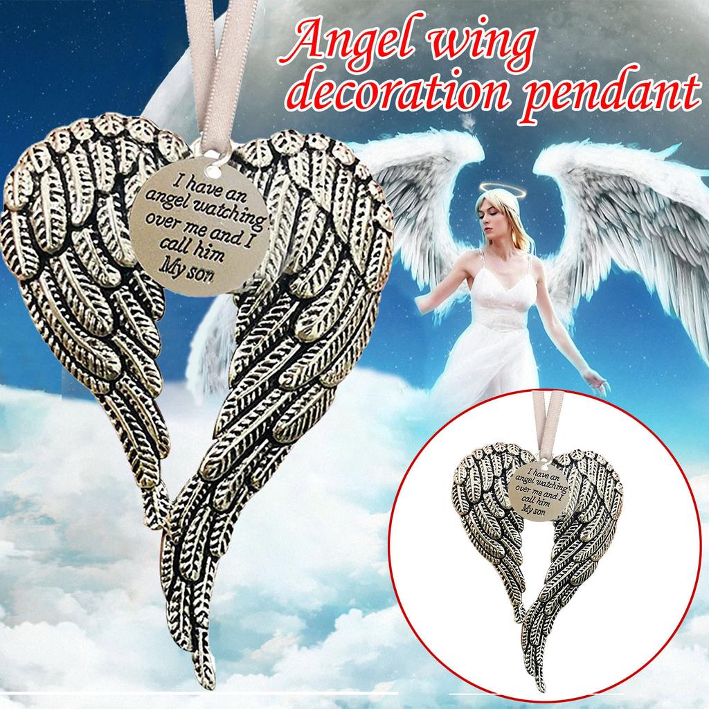 Подвеска «Перо ангела» «Любовь» Шар из перьев «Часть моего сердца вздымается» Мемориальный орнамент