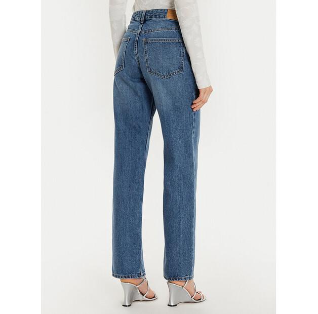 Джинсы Gina Tricot 21489 синий Straight Fit