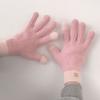 38comeoncommon Перчатки с отверстиями для пальцев (Меланж Розовый)