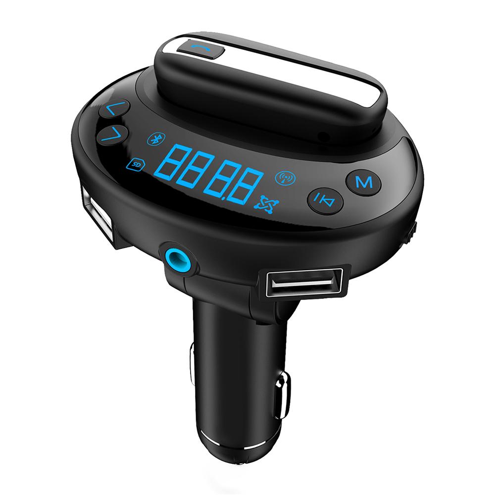 In-Car Bluetooth MP3 Player - 3.1A USB Charger + TF Card