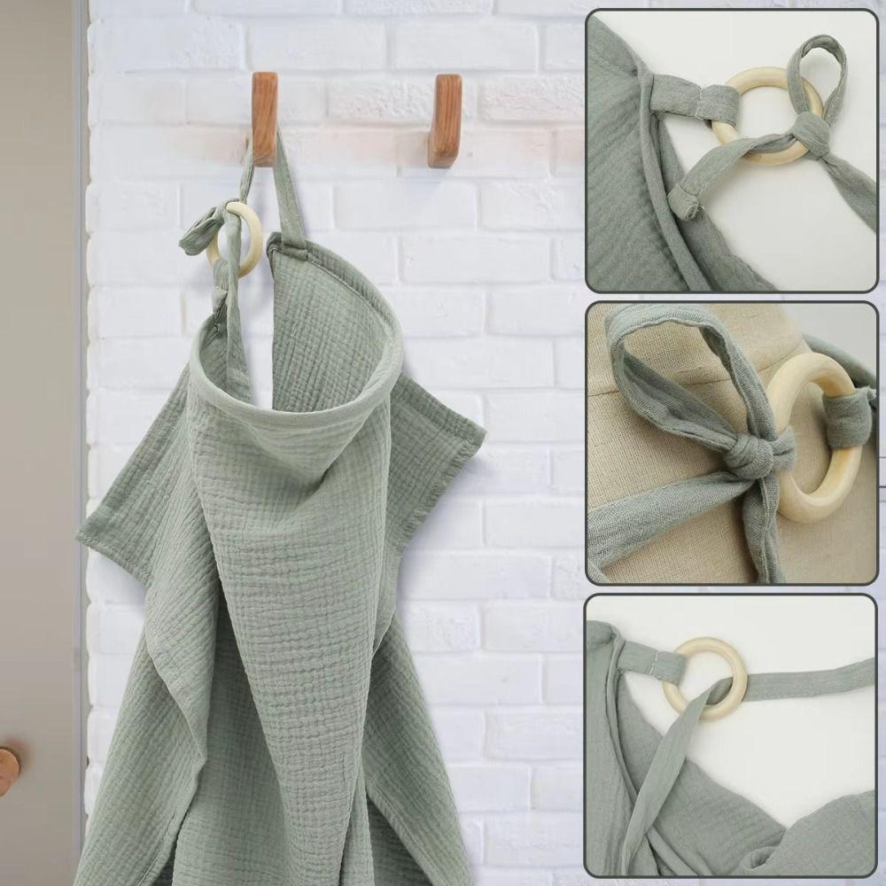 3Pcs Breathable Nursing Cover Set Adjustable Baby Feeding Clothes Breastfeeding Shawl  Scarf