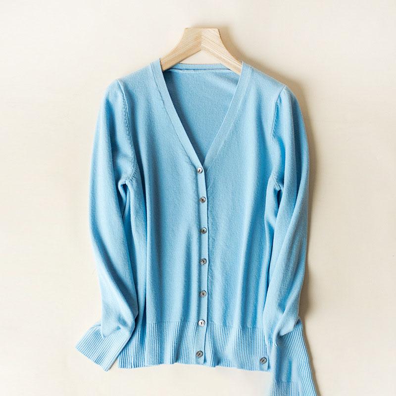 Женский свитер, однотонный вязаный кардиган с v-образным вырезом на пуговицах и длинными рукавами, верхнее пальто, теплое, большие размеры, большие размеры