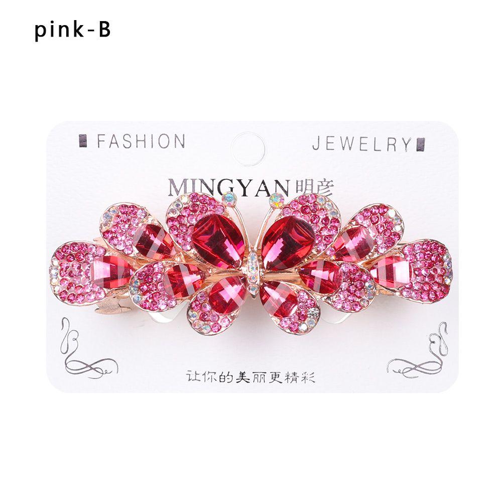 Аксессуары для головных уборов Диадема Цветочные заколки Держатель для конского хвоста Головной убор Кристаллическая заколка для волос