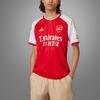 Adidas Домашний спортивный трикотаж Arsenal 23/24 с коротким рукавом и буквенным принтом, мужские топы красного цвета HR6929
