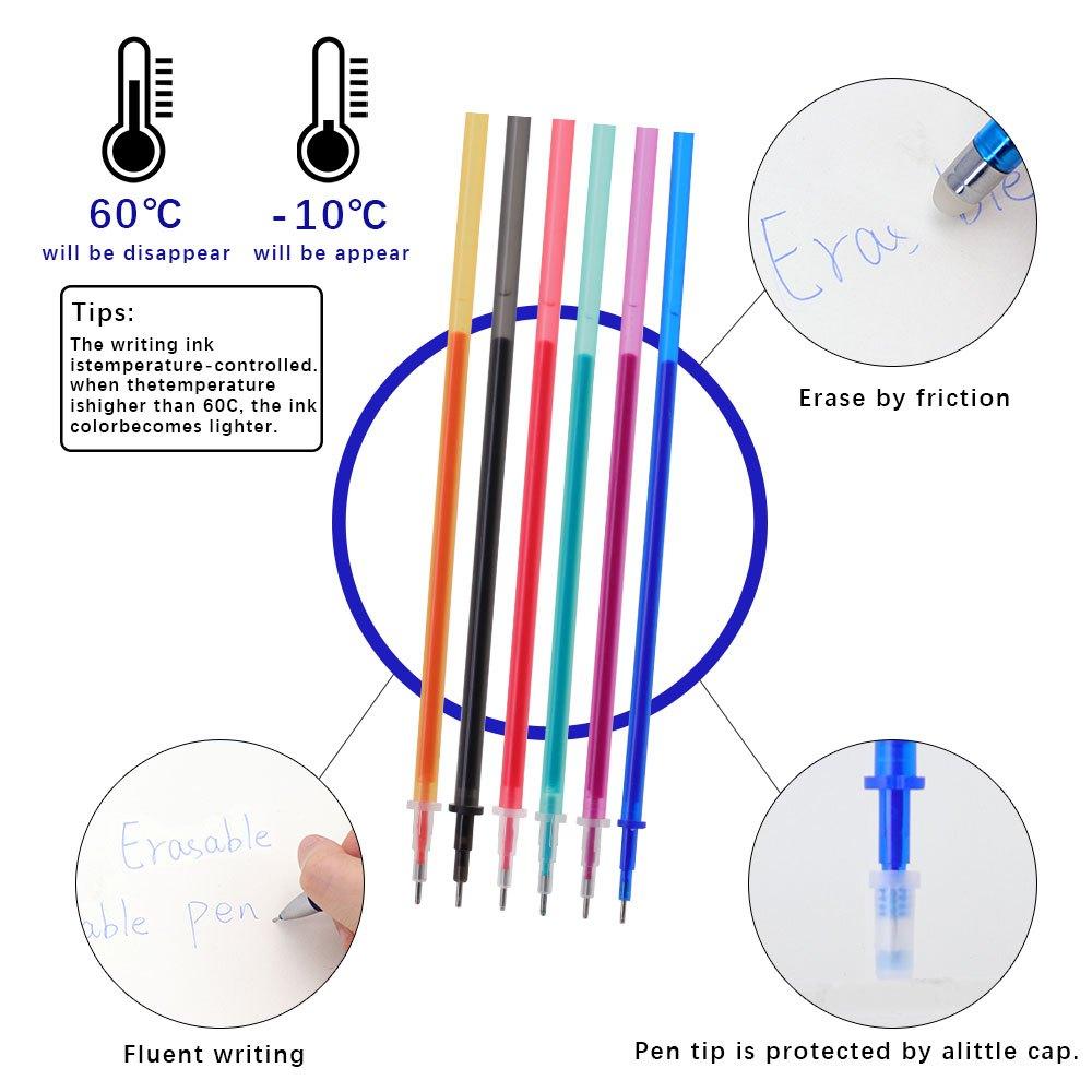 0.5Mm Gel Pen Magic Erasable Writing Set, with Smooth/Quick Drying Writing, Often Suitable for Teacher Gifts, Back to School Office Stationery