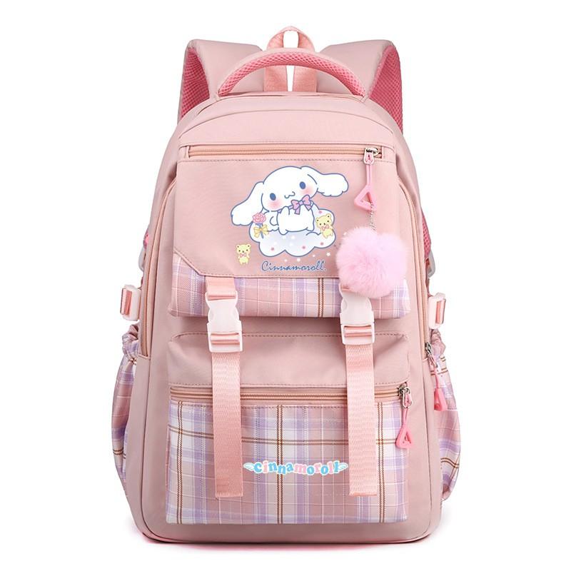 Japanese Anime Style Youth Backpack Students - Large Capacity School Bag With Laptop Sleeve Zippered Pockets