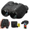 Aesval Binoculars, New Model for 2023, for Live Concerts, 10x Magnification, 10x25 Telescope, Glasses Compatible, Bak4 Lens, Adjustable Eye Width,