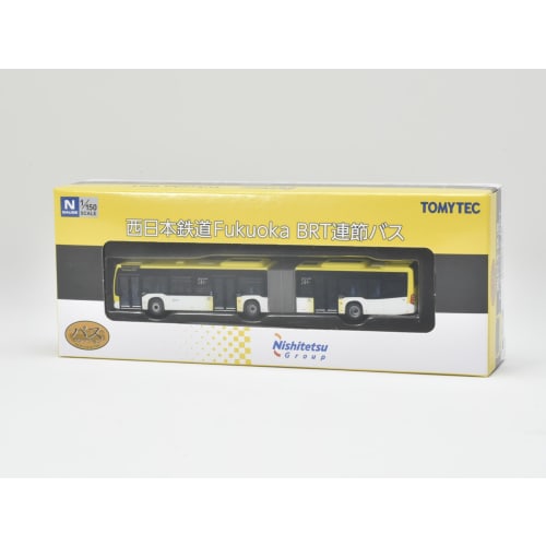 The Bus Collection Bus Collection Nishi-Nippon Railroad Fukuoka BRT Articulated Bus Diorama Supplies