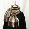 High-end New Imitation Cashmere Versatile Scarf Women's Soft Warm Thickened Shawl Cold-proof Scarf