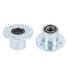 2Pcs 17mm Front Wheel Hub with Bearing Seal Steel Alloy Impact Resistant Enhanced Stability for Go