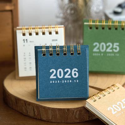 Настольный календарь 2025 Ежедневное планирование Декор для стола Простой для студентов и домохозяек