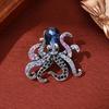 Ocean Series Octopus Animal Fashionable High-end Men's and Women's Accessories Brooch
