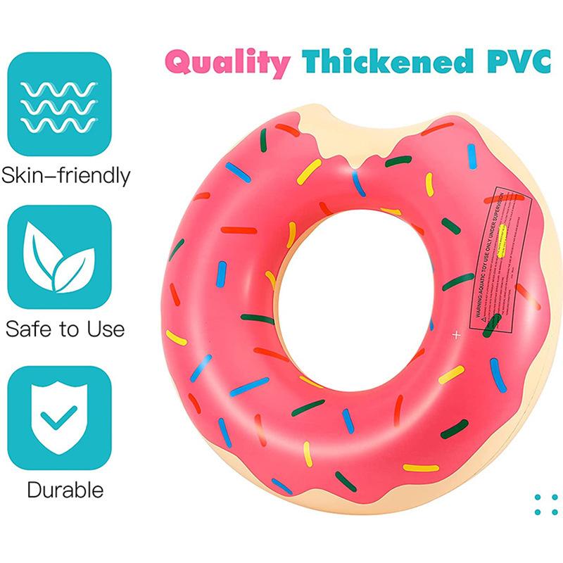 Кольцо для плавания Rooxin Donut, надувной плавательный круг для детей и взрослых, плавательный круг для детей, плавательный круг для игр в воде, оборудование для плавания