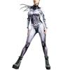 Women's Bodysuit Role Play Robot Adult Costume Colorful Texture Print Bodysuit Clothing Halloween Carnival Costume 2025