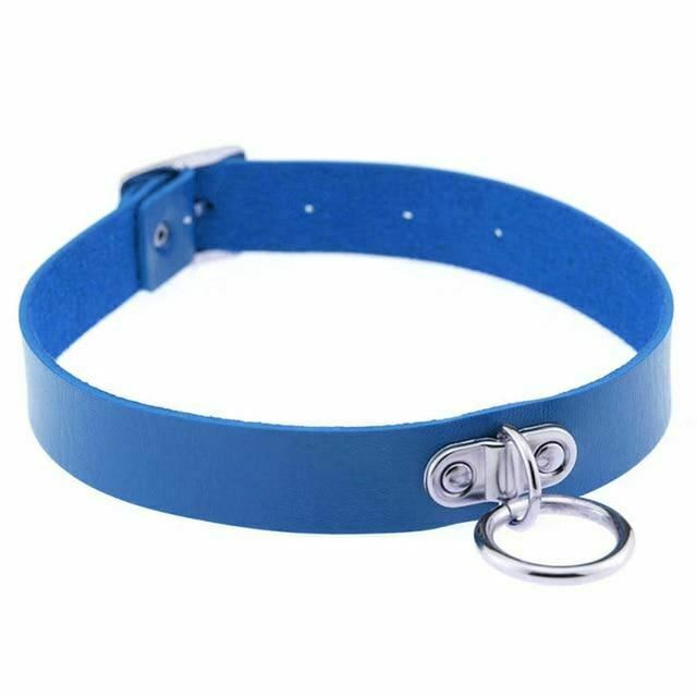 Collar 13 Colours Choker Necklace Kink Fetish Restraints Collars & Leashes