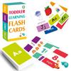 58pcs/set Montessori Baby Learning Cards Early Educational ABC Alphabet Letter  Preschool