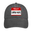 Hello My Name Is Ligma Nuts Funny Name Prank Cowboy Hat Fashion Beach Hiking Hat New In Hat Fluffy Hat Cap Female Unisex'S