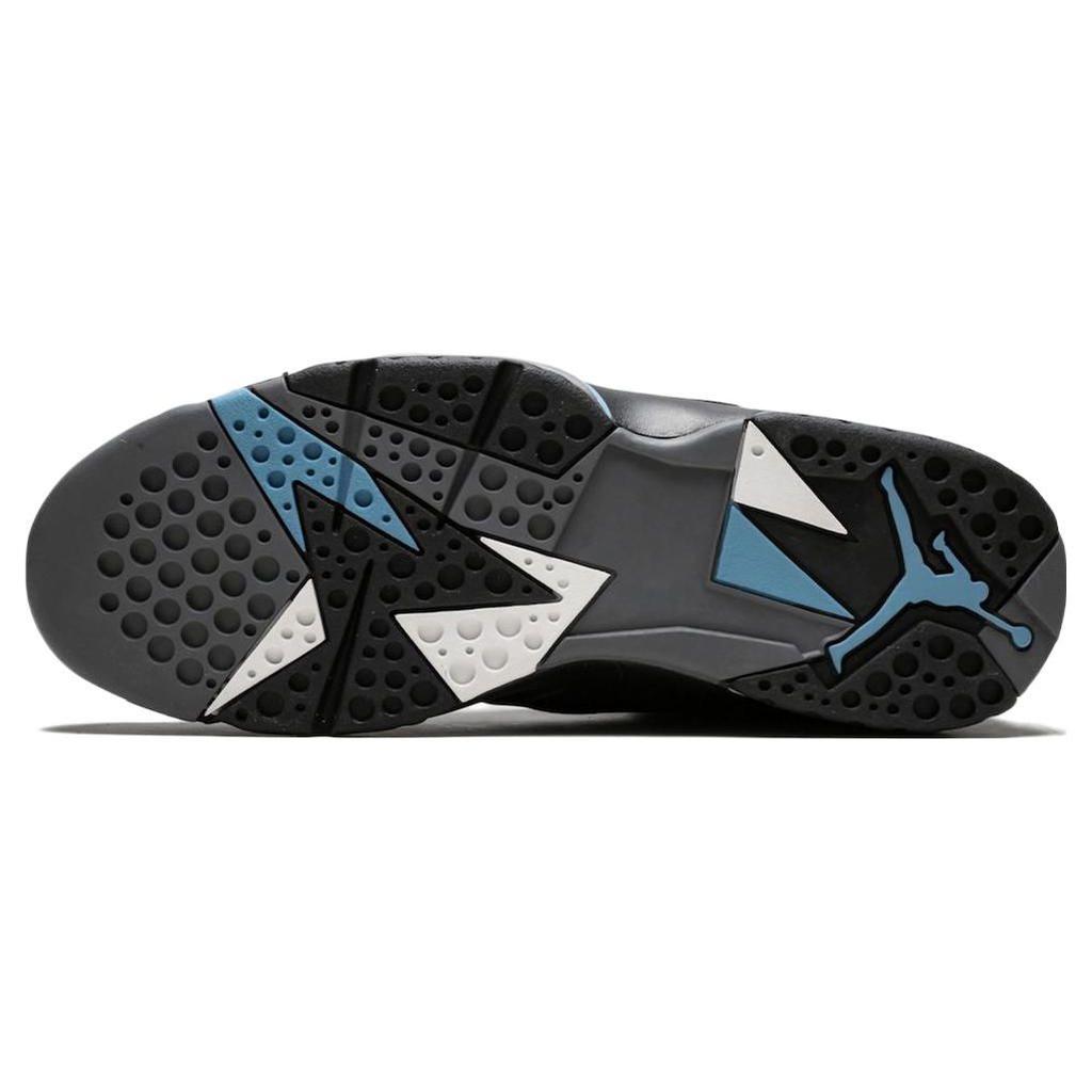 Кроссовки унисекс Air Jordan 7 Retro Chambray 2023 Черные светло-графитовые CU9307-004