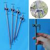 Колышки TC4 с вращением на 360°, Легкие колышки для кемпинговой палатки, Аксессуары для кемпинга и пешего туризма