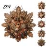 Уникальный набор для изготовления рождественских подарков своими руками, подвесное украшение «Искусство из искусственного жемчуга», набор для рисования бисером, акриловые снежинки, Ловец солнца, Формованная доска с кружевом