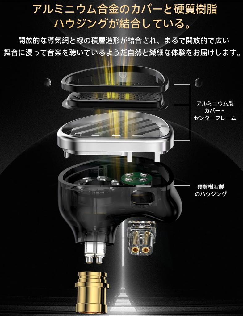 Наушники TRN TA4 Earmoni Knowles с бериллиевым покрытием, мониторные наушники со сменным штекером QDC, съемный кабель, монитор для ушей с высоким уровнем звука