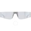 Balenciaga Серебряные прямоугольные унисекс солнцезащитные очки Bb0041s 002 99