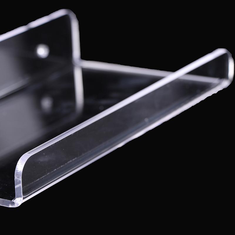 1Pc Acrylic Clear Wall Shelf Floating Shelves Wall Shelf For Bathroom Livingroom