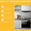 3X 120ml Heavy Duty Kitchen Degreaser Spray for Oil Stains - Powerful Multi-Surface Cleaner for Stove Tops, Range Hoods, and Kitchen Surfaces