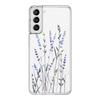 Чехол для телефона подсолнух Лаванда Фиолетовый Для Samsung Galaxy S23 S22 S20 Ultra S21 FE 5G S9 Plus S10E S8 Note 20 Прозрачный Чехол