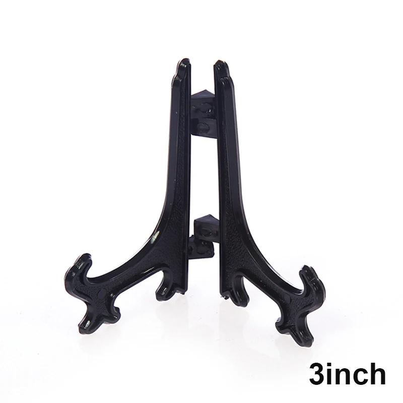 10PCS Portable Easels Plate Holders 2/3/4 Inch Picture Frame Weddings Photo Display Stand Dish Rack Home Decor Storage Rack