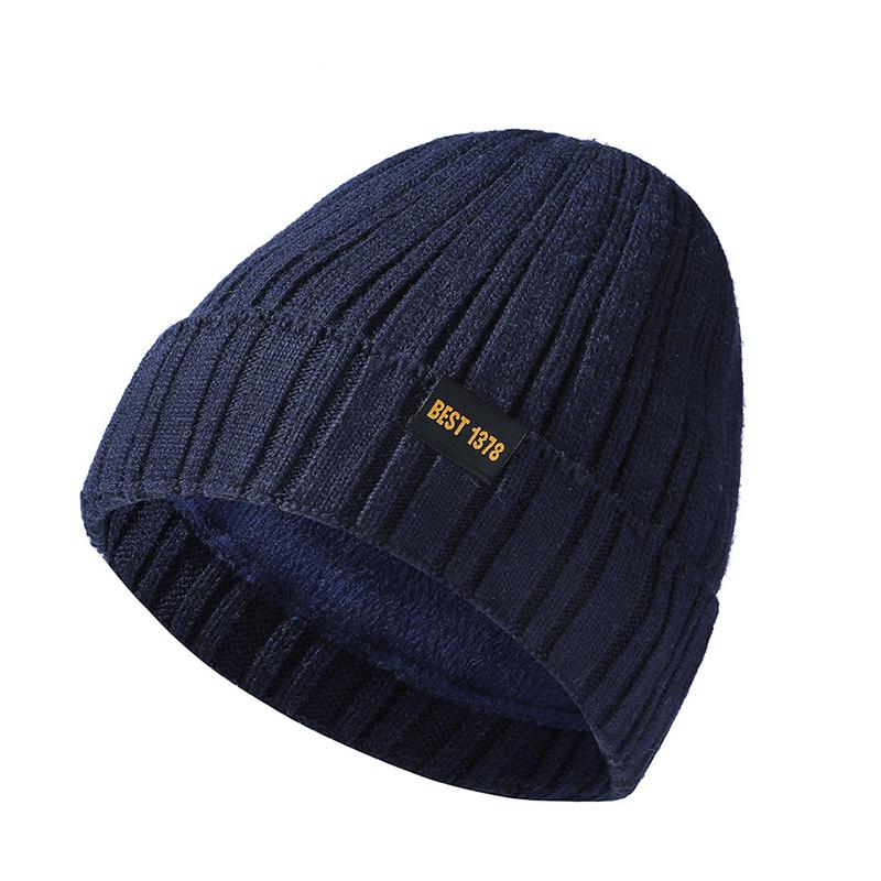 Warm Winter Hat Women Men Thick Knitted Beanies Hat Windproof Hiking Cycling Skullies Beanies Thermal Hedging Caps