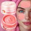 Hydrating Peach & Strawberry Facial Scrub - Gentle Exfoliating Cream Cleanser, 5.29oz - Suitable for All Skin Types, Hypoallergenic