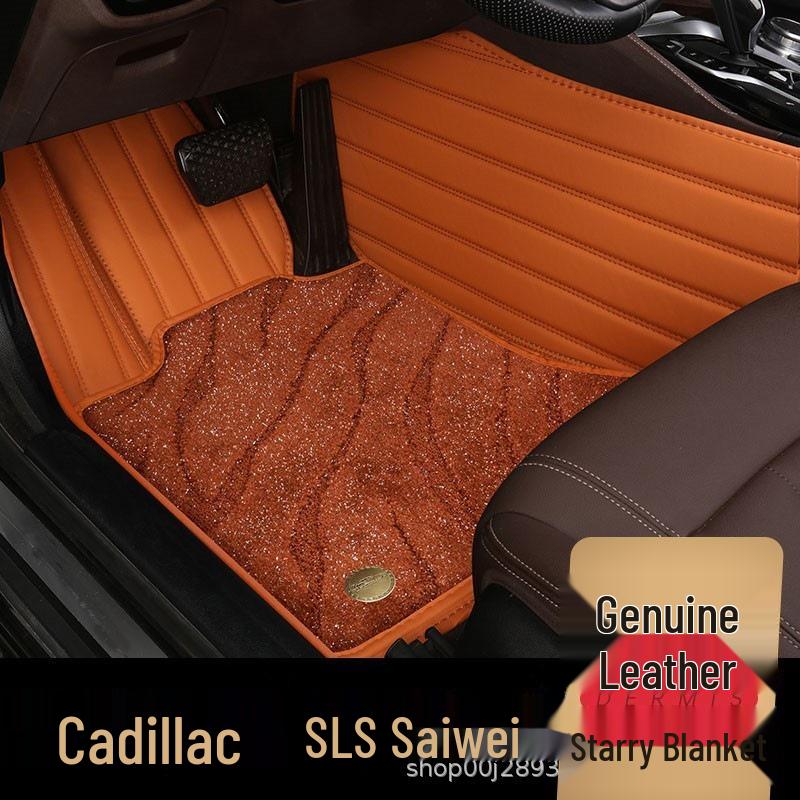Waterproof Non-Slip Floor Mats for Cadillac SLS Seville - Full Coverage, Door Sill Protection