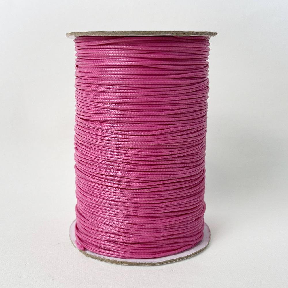 Корейская вощеная веревка 1 мм: Ювелирные изделия и подвеска Ожерелье/Плетеный браслет с ПУ кожей