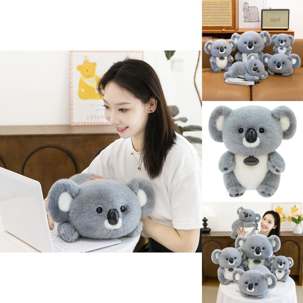 Cute Cartoon Gray Koala Plush Doll Children Toy For Kids Toy Gift And Zoo Souvenir