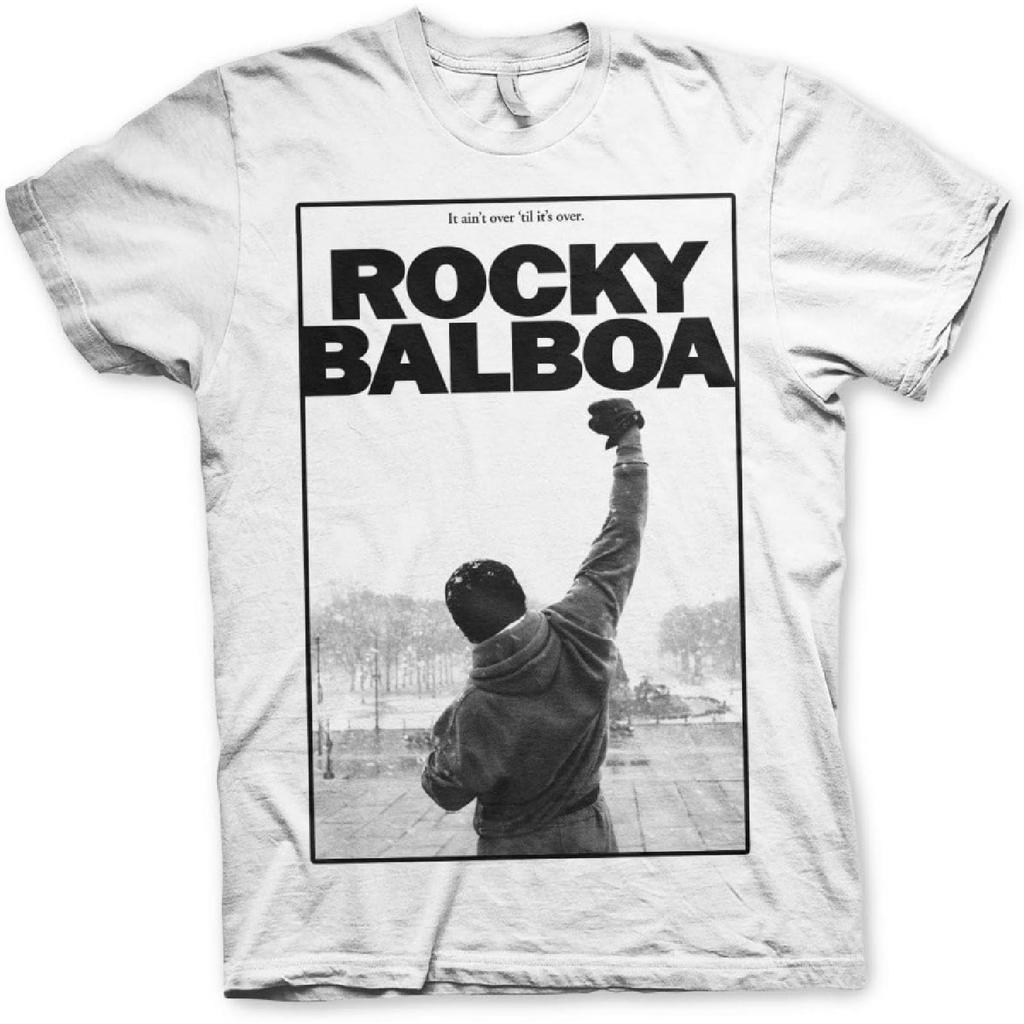 Rocky Officially Licensed Balboa - It Ain't Over Mens T-Shirt