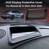 Защитная крышка рамки проекционного дисплея на лобовое стекло для Mazda EZ-6 J90A Аксессуары 2025 2025 2026 Отражающая пылезащитная автомобильная принадлежность