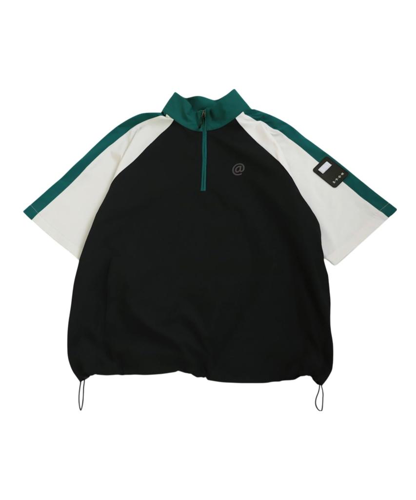 Женский пуловер Antiqua Golf x Stitch ML, ZST-00091, 05, Черный/Молочный
