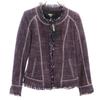 Unused Tweed No Color Jacket Multi Women Used