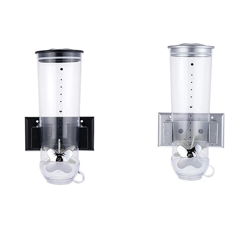 Настенный дозатор зерновых, контейнер для хранения сухих продуктов, домашние кухонные инструменты, новый