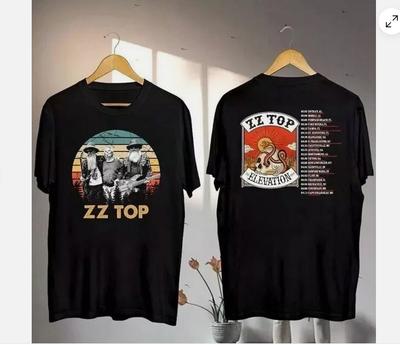 Футболка Zz Top Vintage 2025, Футболка The Elevation Tour 2025 Все размеры