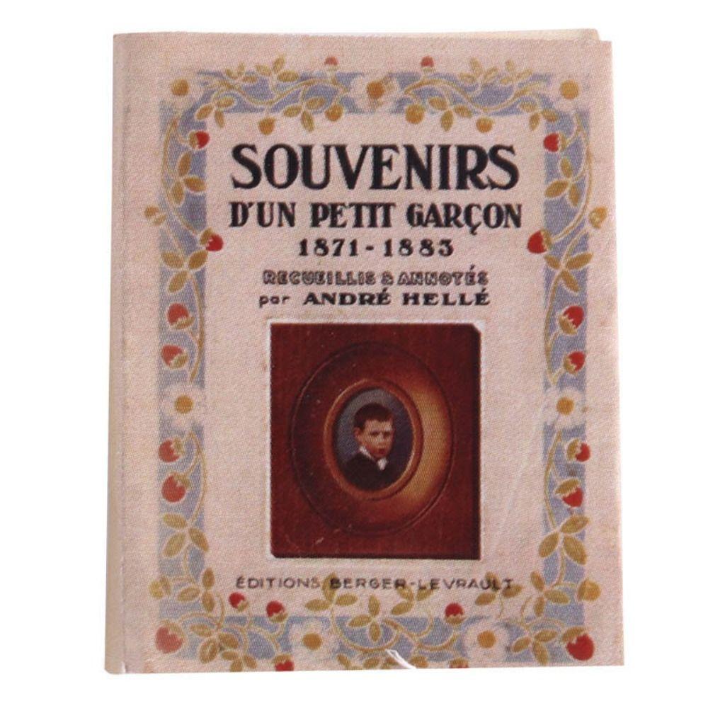 1/6 1/12 Dollhouse Book Can Be Opened Mini Books Gifts Miniature Book Model